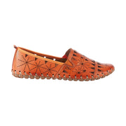Spring Step Women's Fusaro Loafer Shoes - Orange by Lenny's Shoe & Apparel