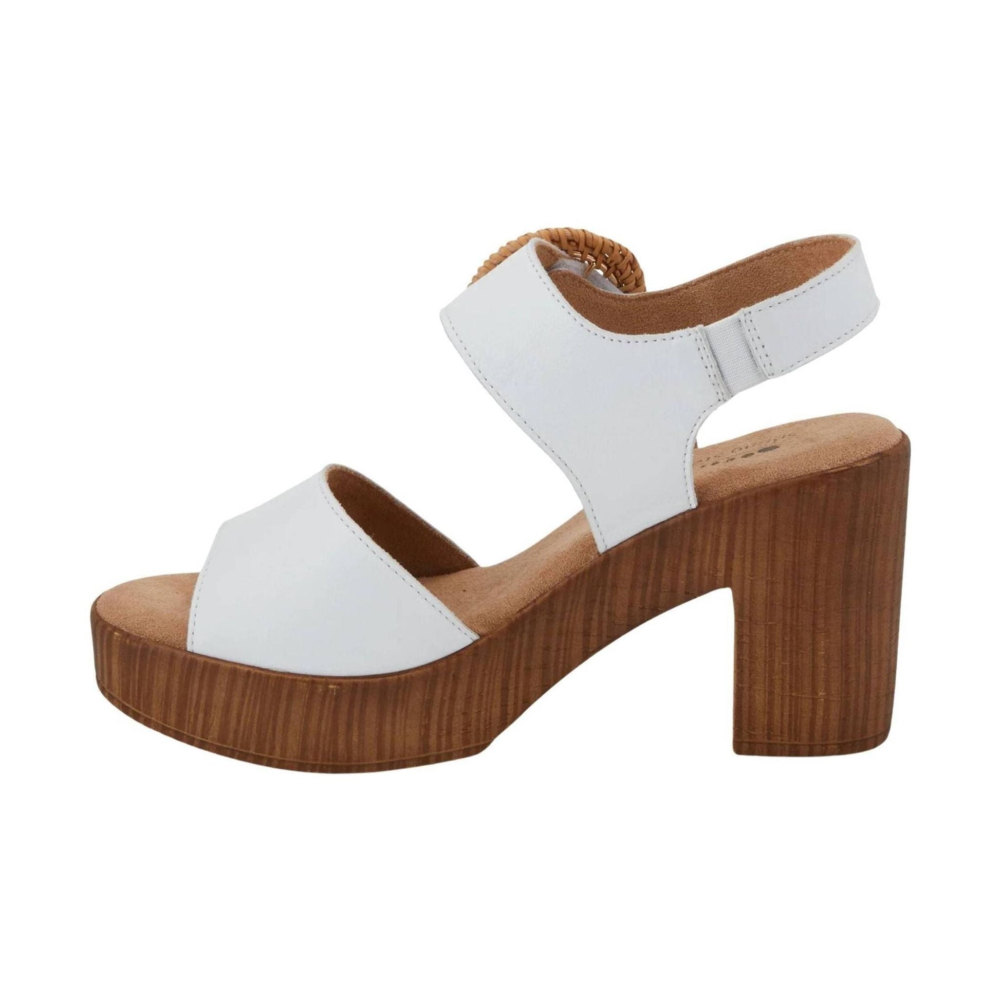 Spring Step Women's Gamona Sandals - White by Lenny's Shoe & Apparel