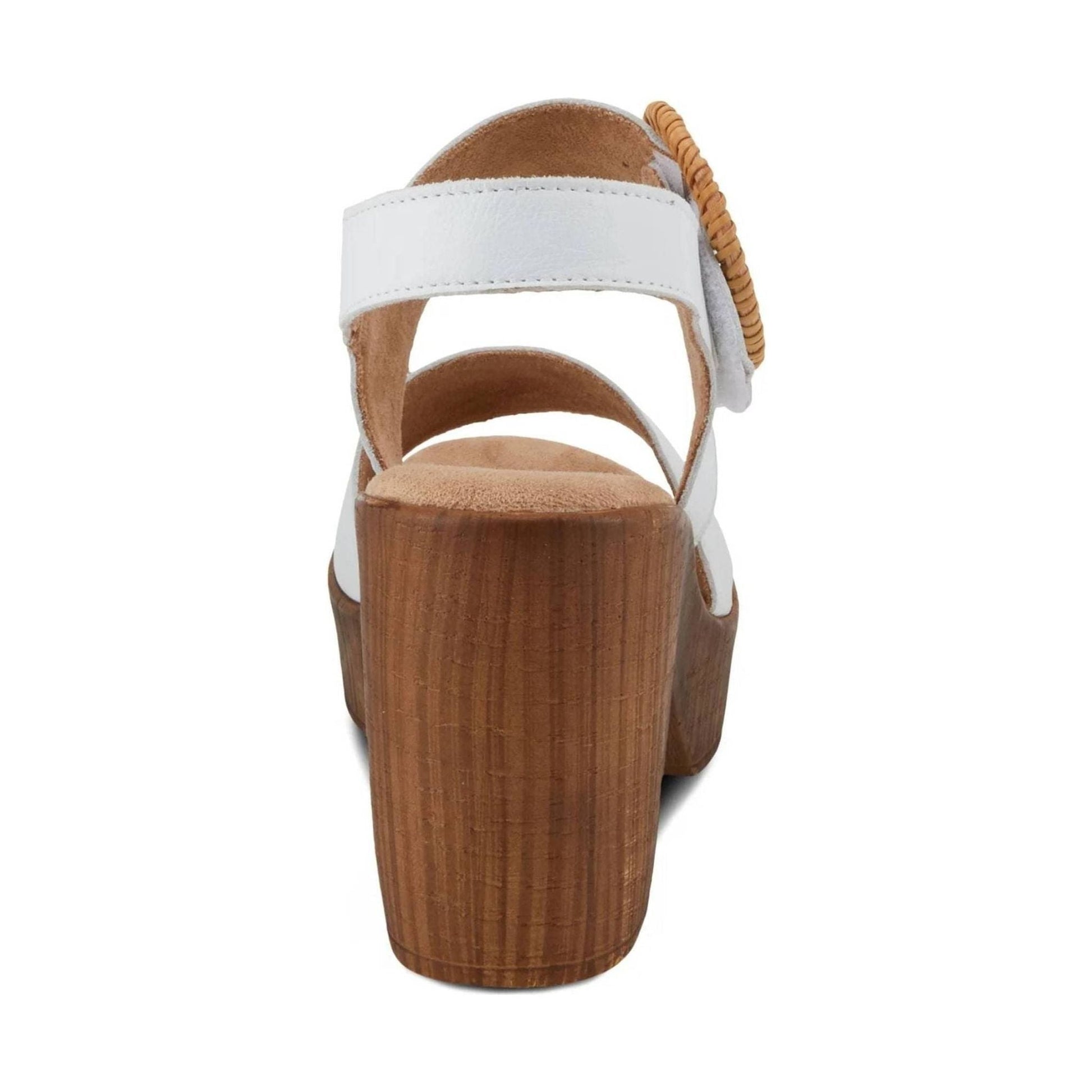 Spring Step Women's Gamona Sandals - White by Lenny's Shoe & Apparel