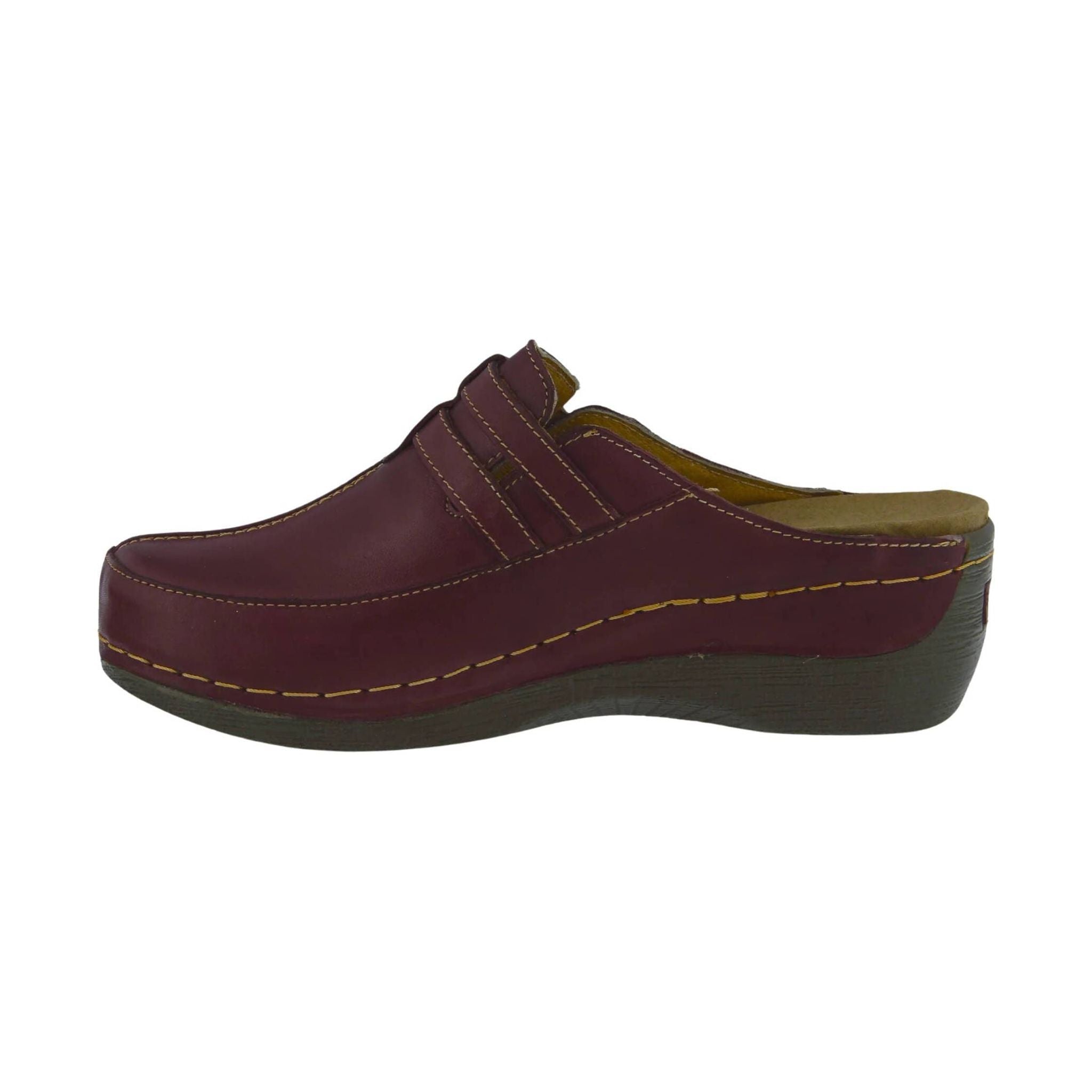 Spring Step Women's Happy Clogs - Bordeaux by Lenny's Shoe & Apparel