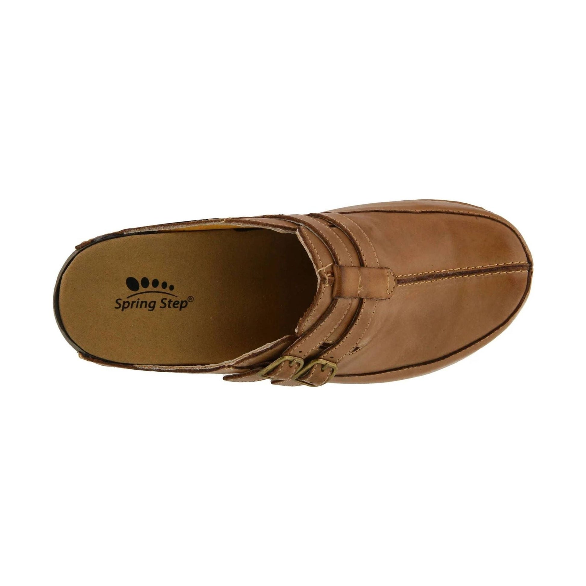 Spring Step Women's Happy Clogs - Brown by Lenny's Shoe & Apparel