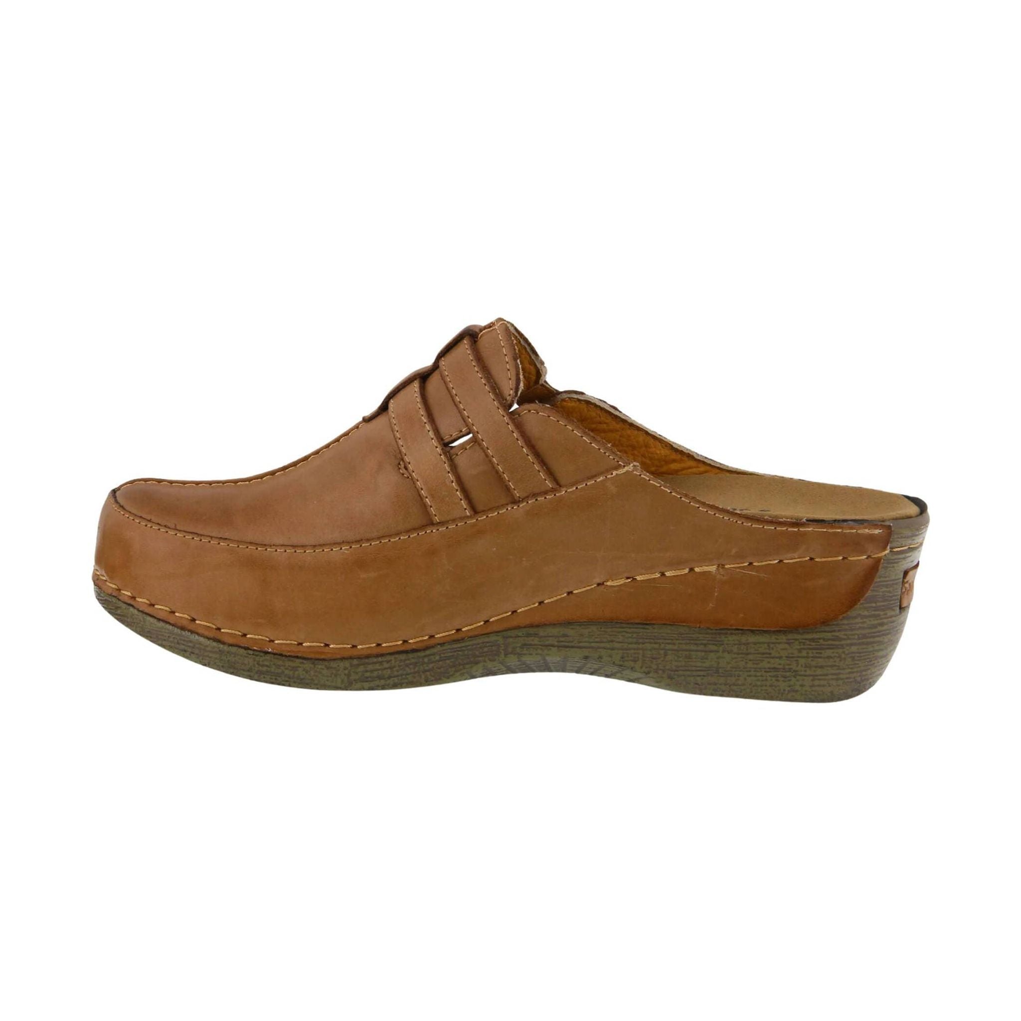 Spring Step Women's Happy Clogs - Brown by Lenny's Shoe & Apparel