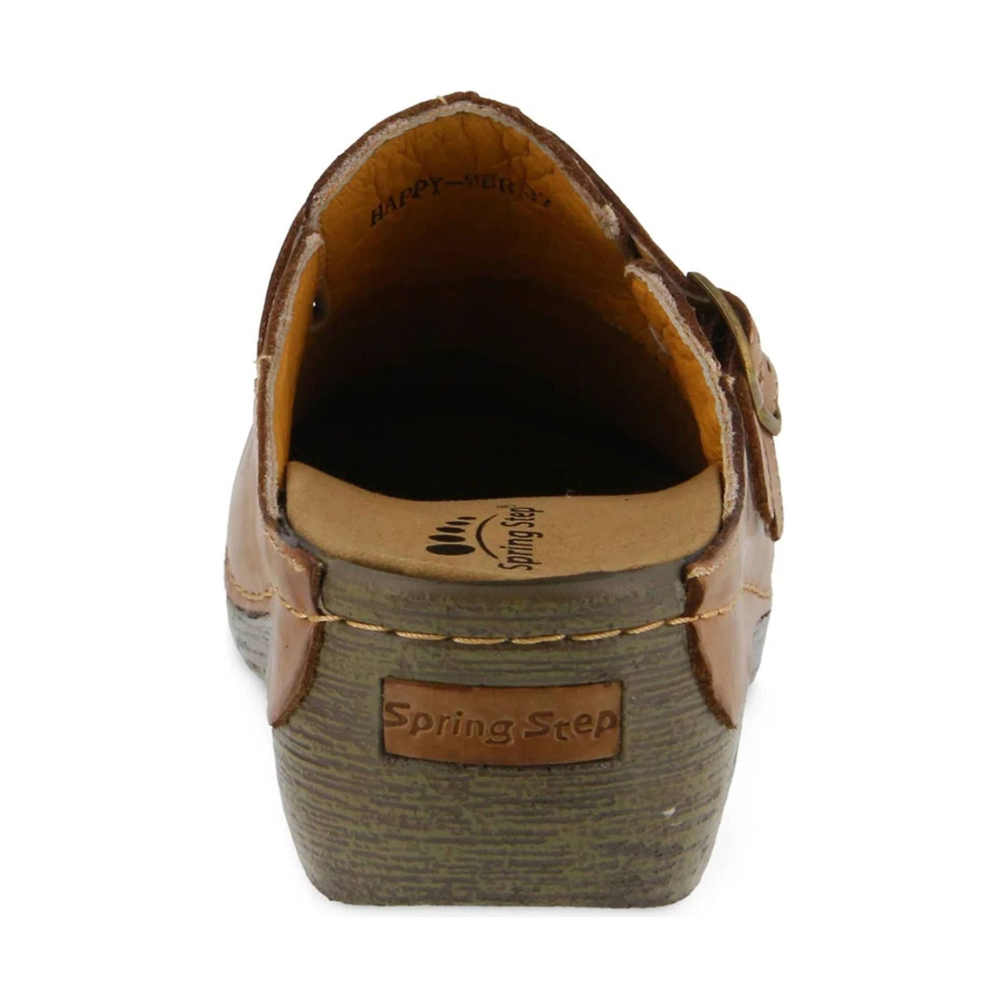 Spring Step Women's Happy Clogs - Brown by Lenny's Shoe & Apparel