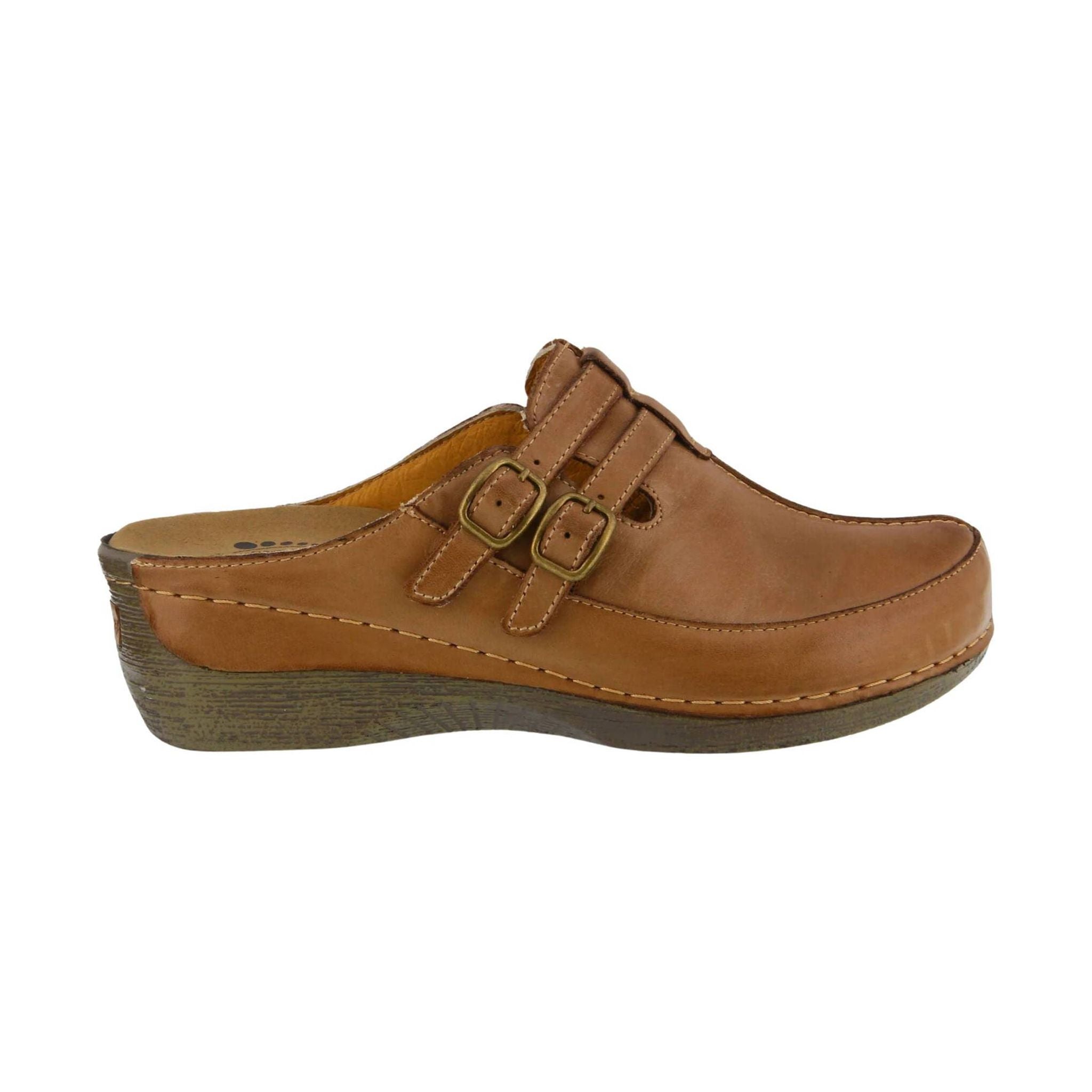 Spring Step Women's Happy Clogs - Brown by Lenny's Shoe & Apparel