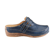 Spring Step Women's Happy Clogs - Navy by Lenny's Shoe & Apparel