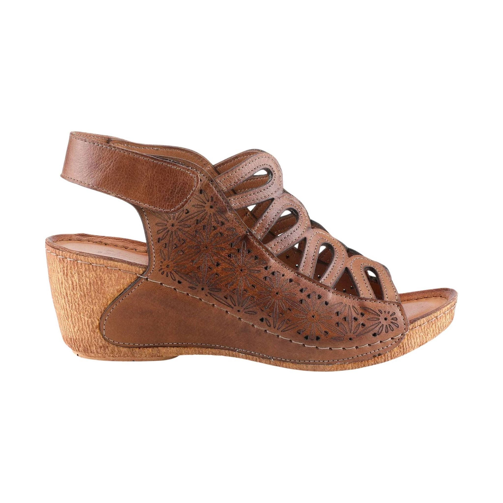 Spring Step Women's Inocencia Sandals - Brown by Lenny's Shoe & Apparel