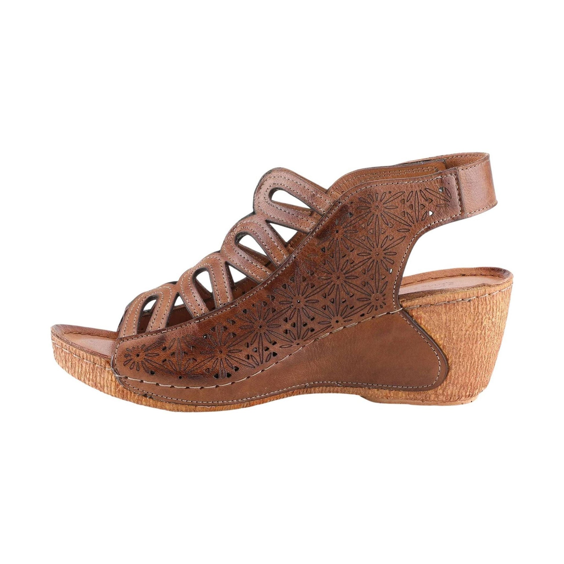 Spring Step Women's Inocencia Sandals - Brown by Lenny's Shoe & Apparel