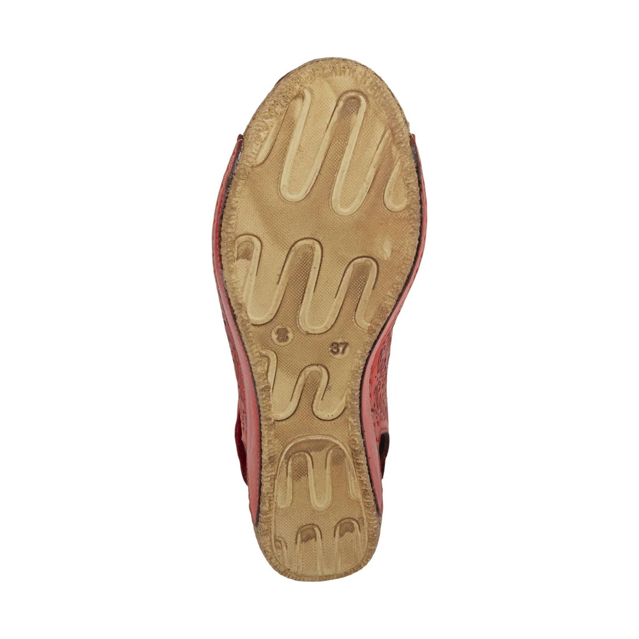 Spring Step Women's Inocencia Sandals - Red by Lenny's Shoe & Apparel