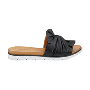 Spring Step Women's Lavona Slide Sandals - Black by Lenny's Shoe & Apparel