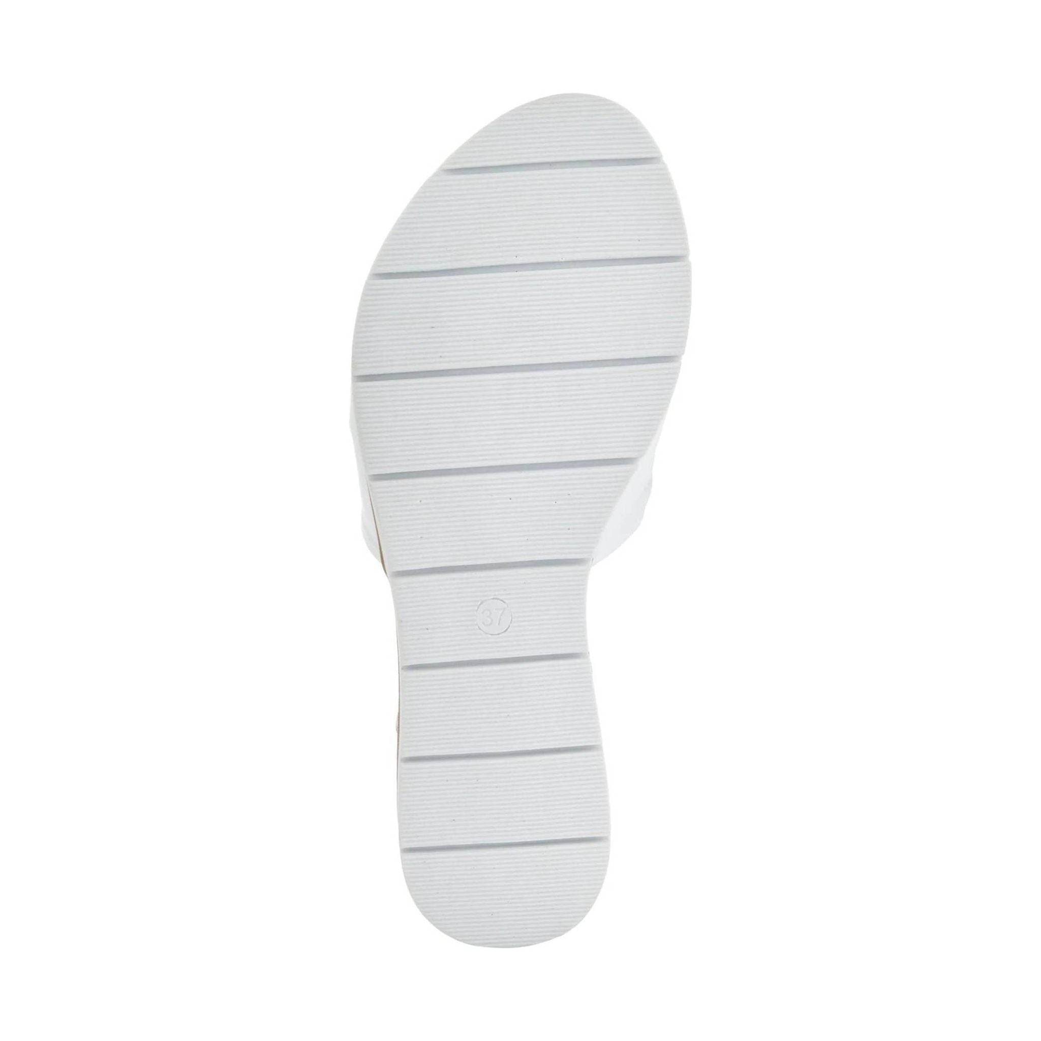 Spring Step Women's Lavona Slide Sandals - White by Lenny's Shoe & Apparel