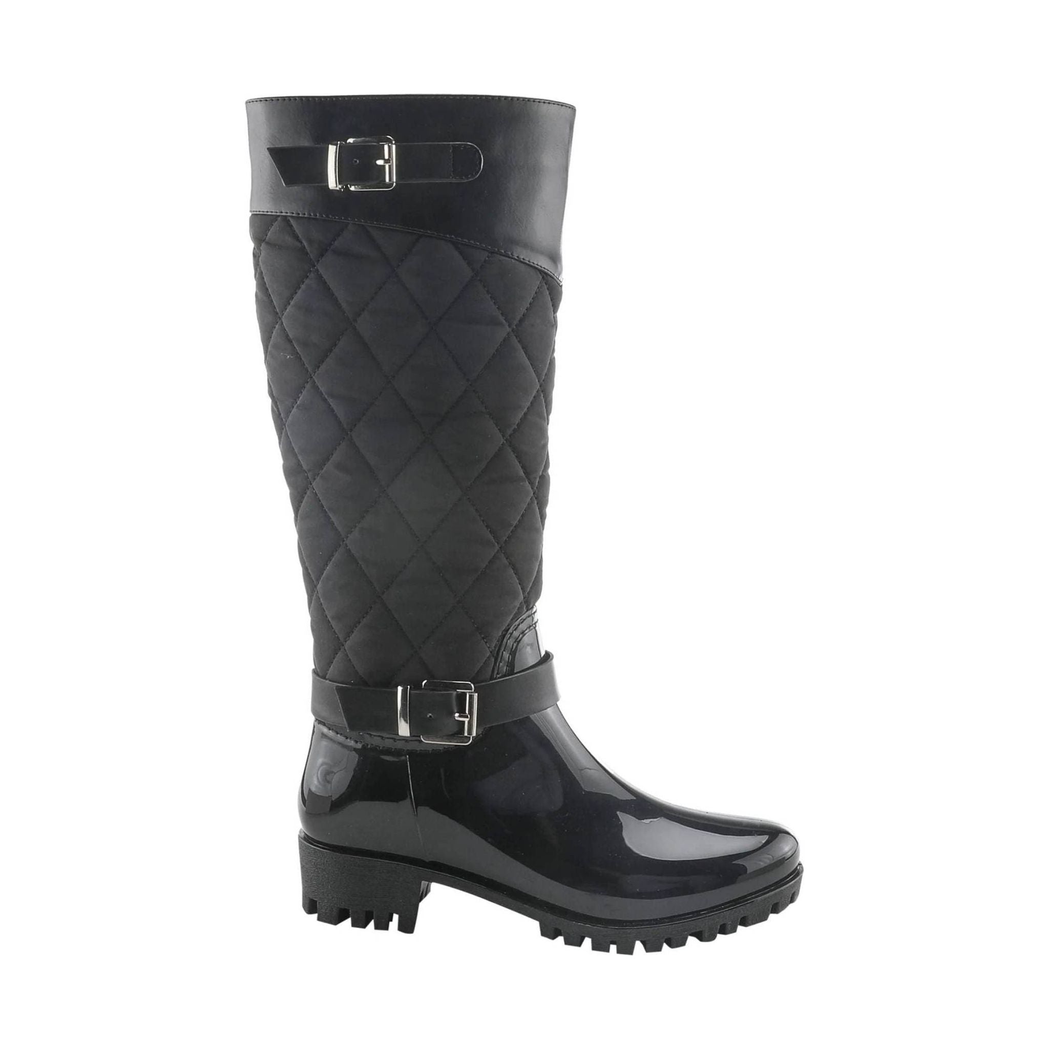 Spring Step Women's Lenina Rain Boots - Black by Lenny's Shoe & Apparel