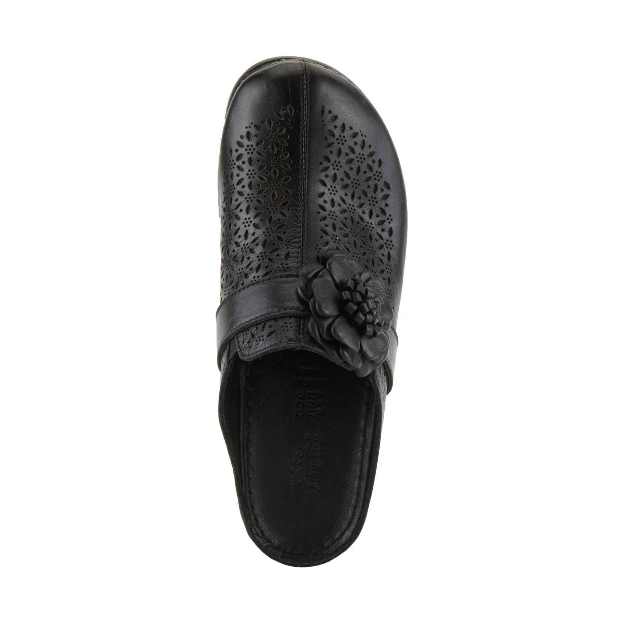 Spring Step Women's Lilybean Clog - Black by Lenny's Shoe & Apparel