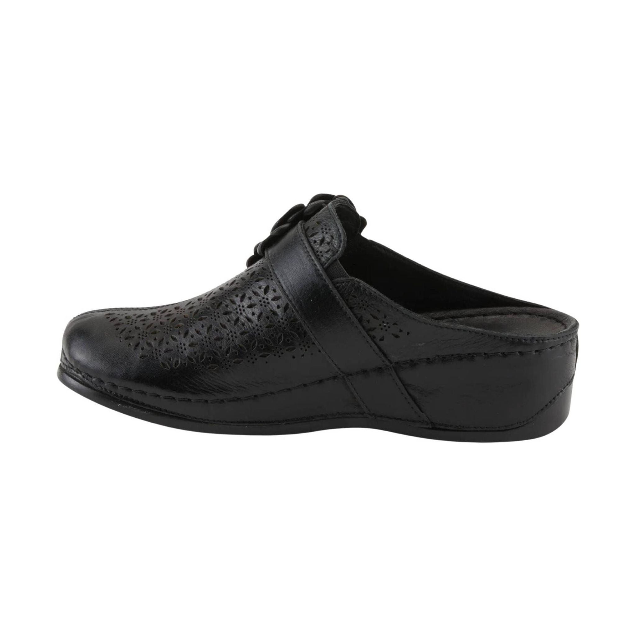 Spring Step Women's Lilybean Clog - Black by Lenny's Shoe & Apparel