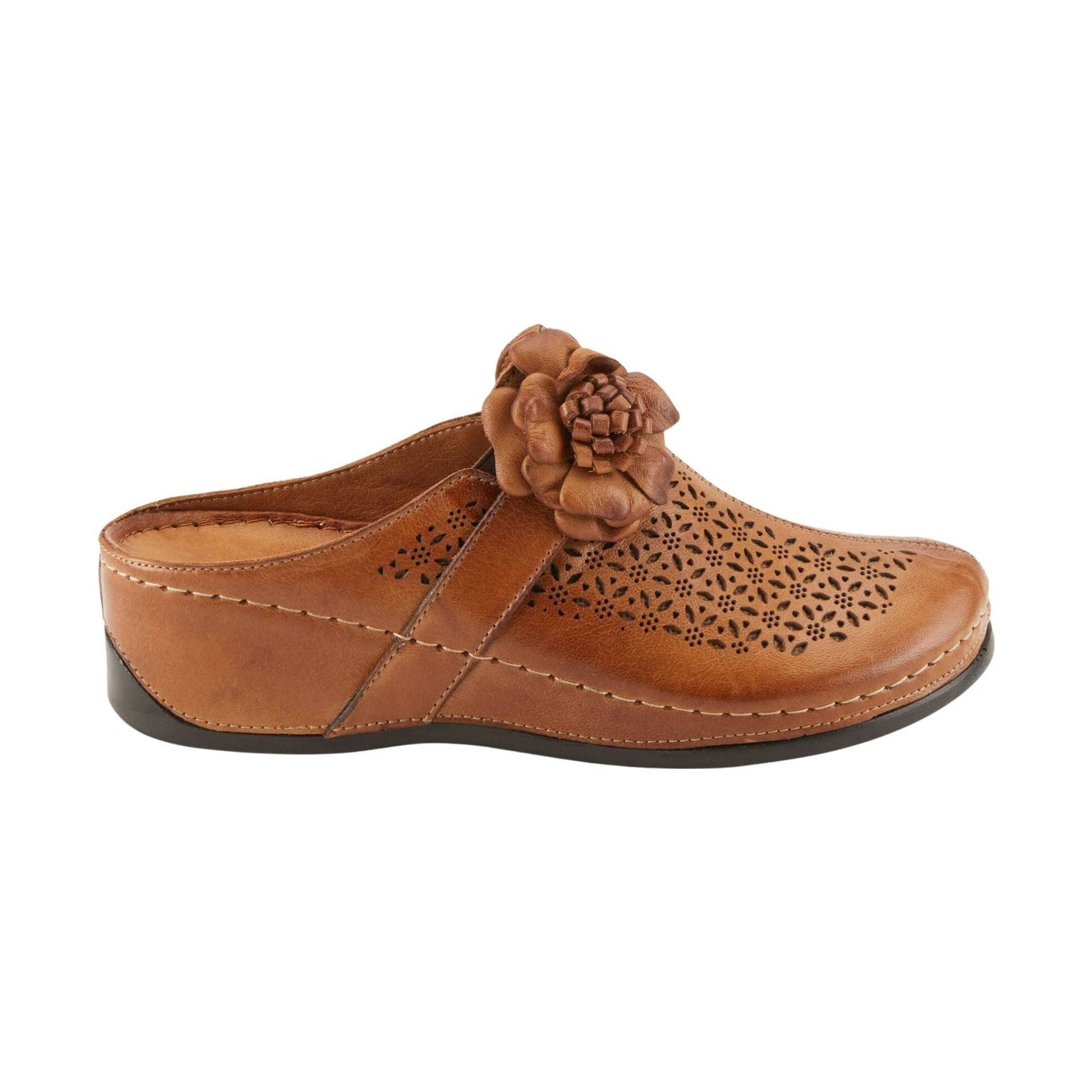 Spring Step Women's Lilybean Clog - Camel by Lenny's Shoe & Apparel