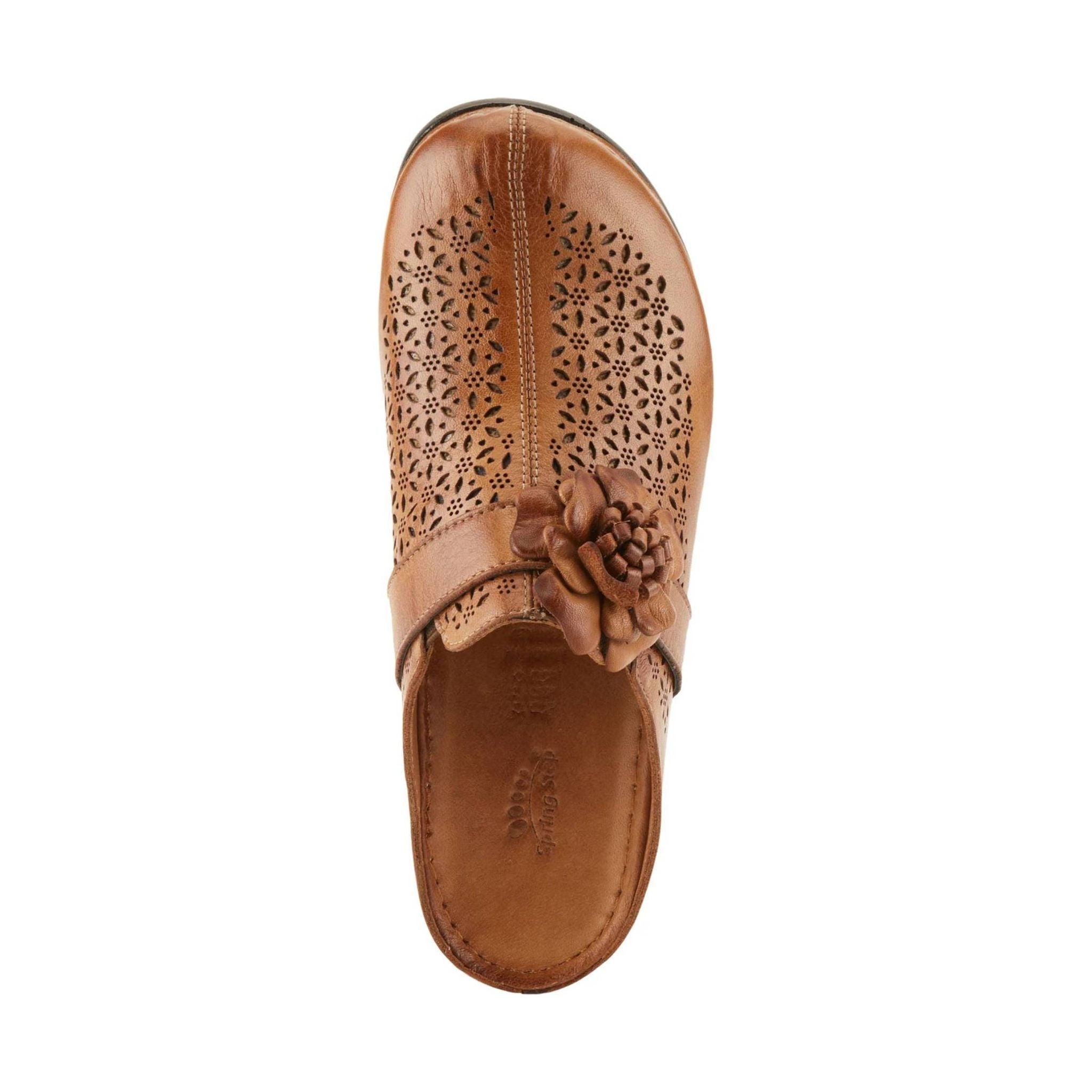 Spring Step Women's Lilybean Clog - Camel by Lenny's Shoe & Apparel