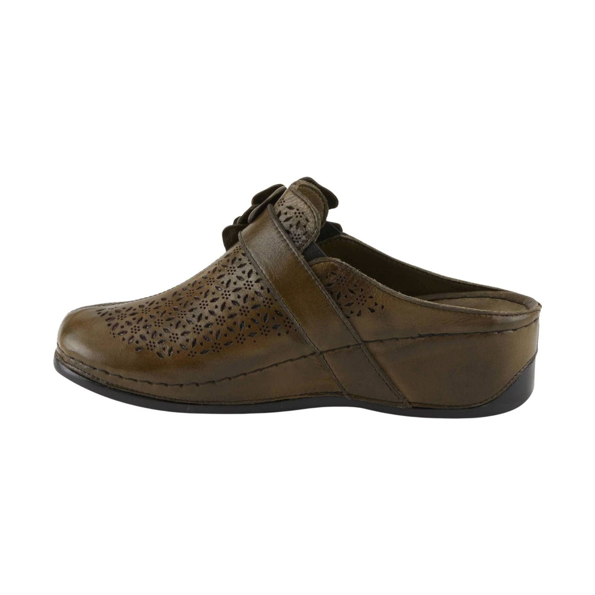 Spring Step Women's Lilybean Clog - Olive Green by Lenny's Shoe & Apparel