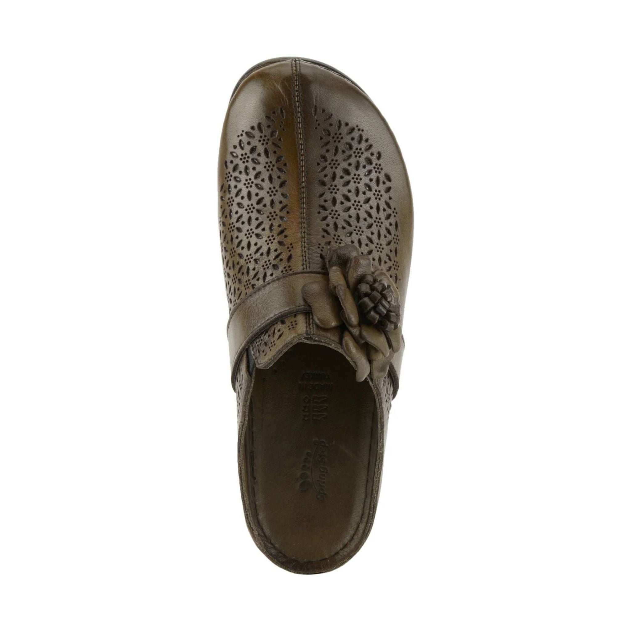 Spring Step Women's Lilybean Clog - Olive Green by Lenny's Shoe & Apparel