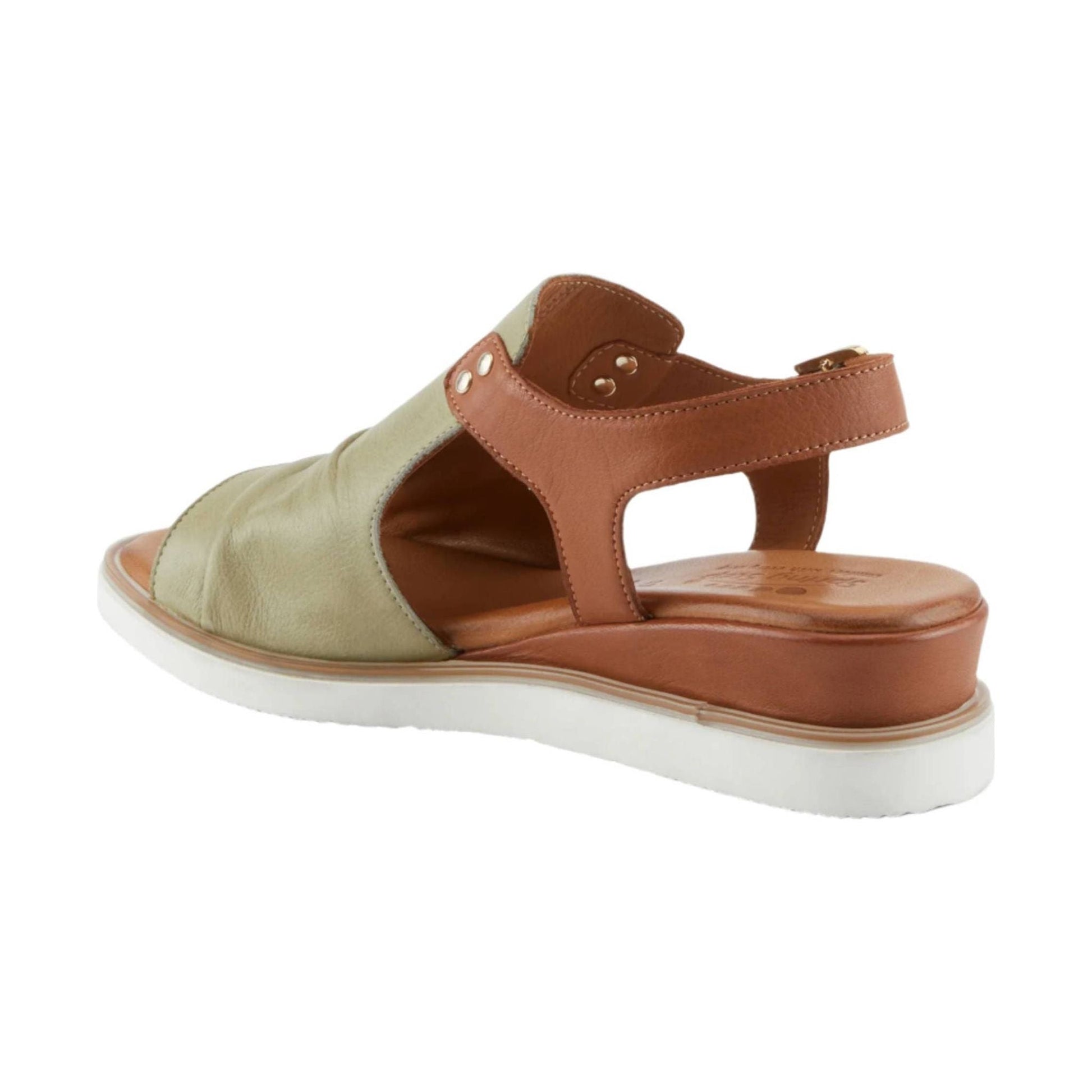 Spring Step Women's Locals Sandals - Olive Multi by Lenny's Shoe & Apparel