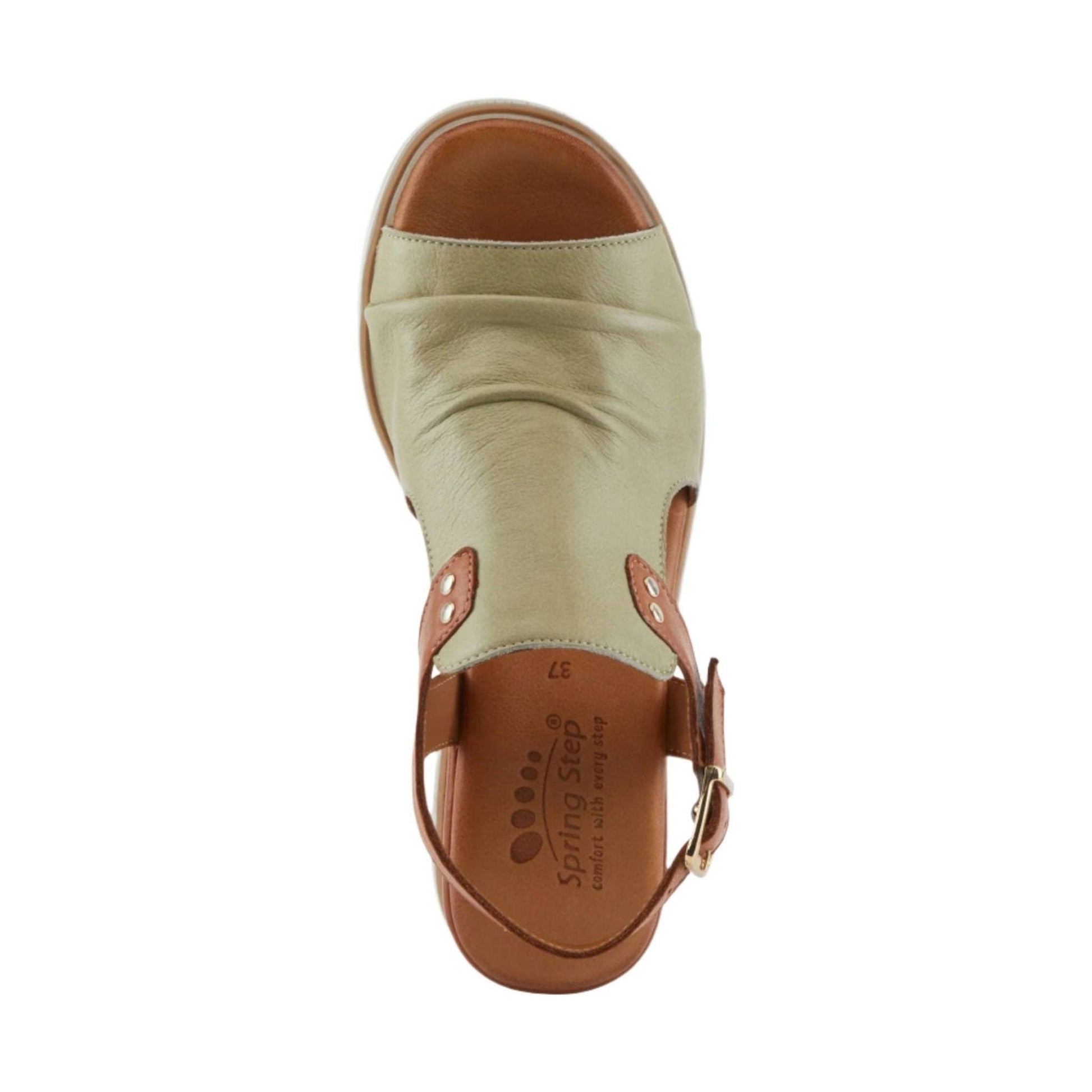 Spring Step Women's Locals Sandals - Olive Multi by Lenny's Shoe & Apparel