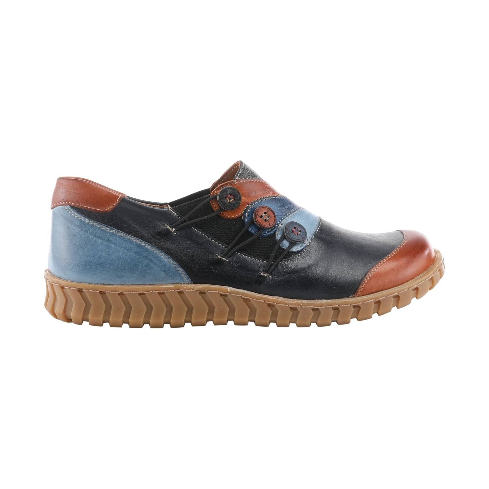 Spring Step Women's Neeta Shoes - Navy Multi by Lenny's Shoe & Apparel