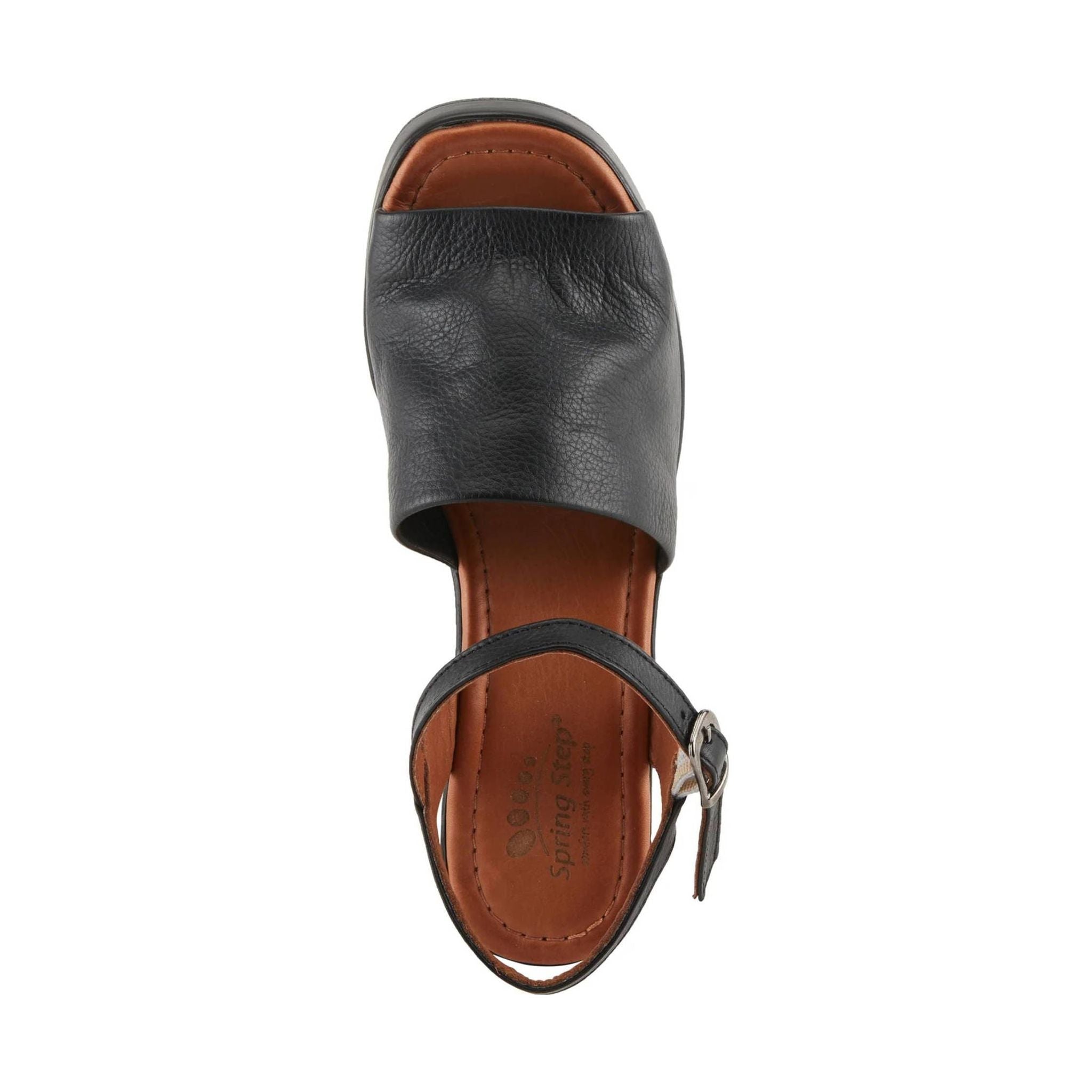 Spring Step Women's Newlondon Sandals - Black by Lenny's Shoe & Apparel
