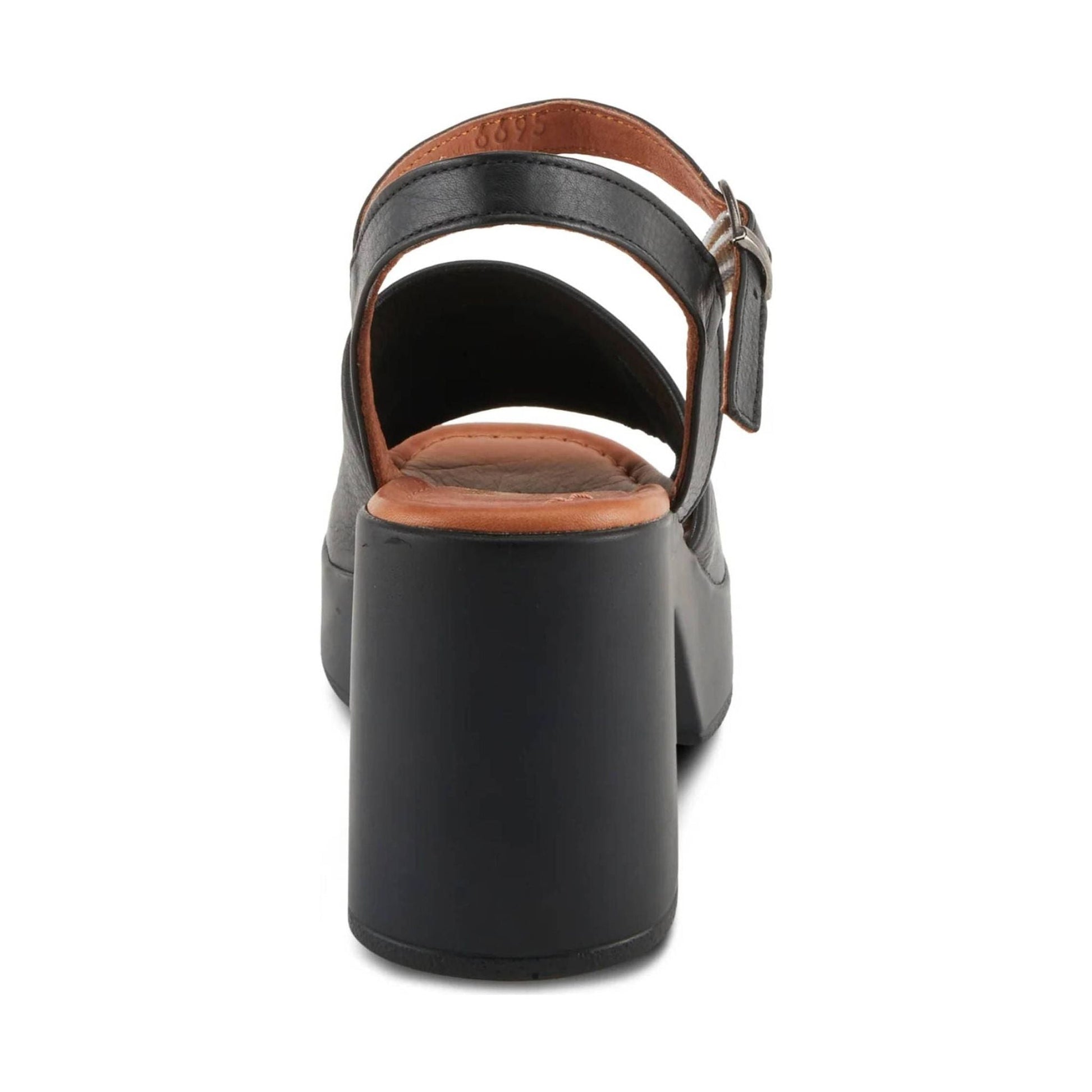 Spring Step Women's Newlondon Sandals - Black by Lenny's Shoe & Apparel