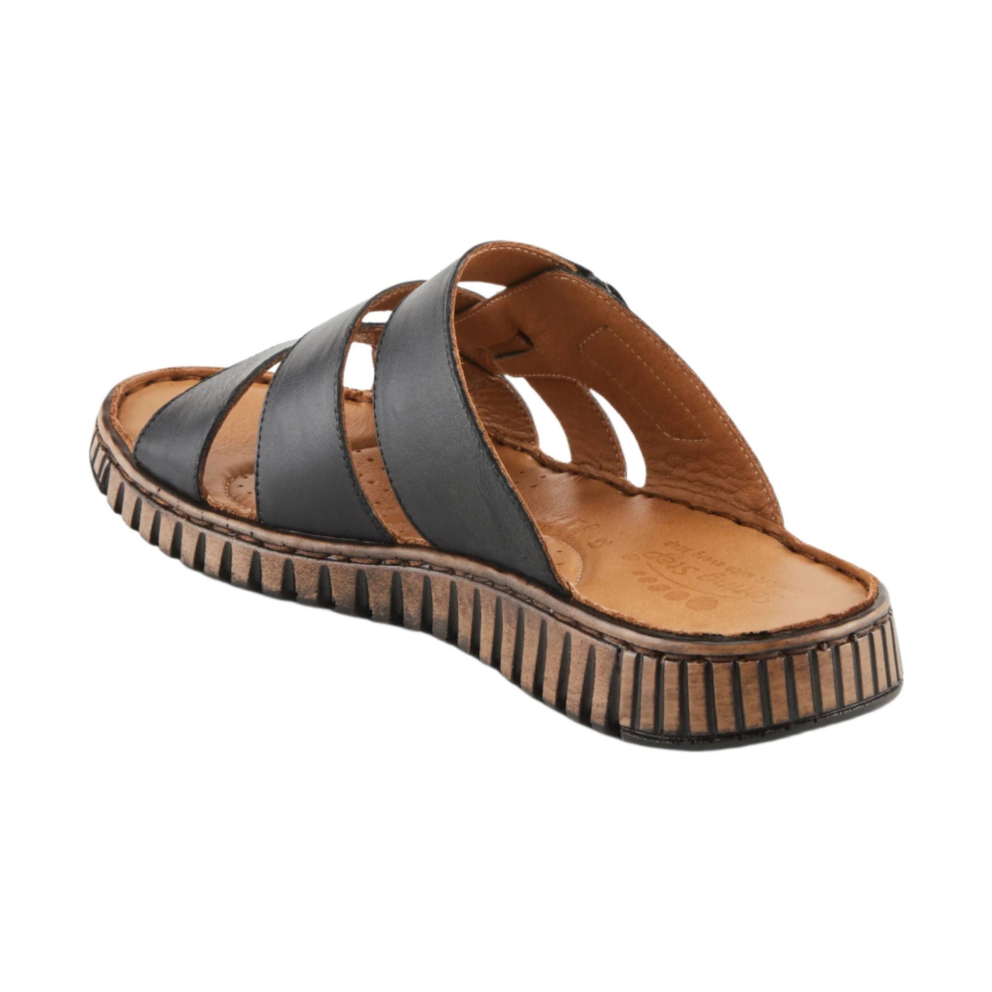 Spring Step Women's Olly Sandals - Black by Lenny's Shoe & Apparel