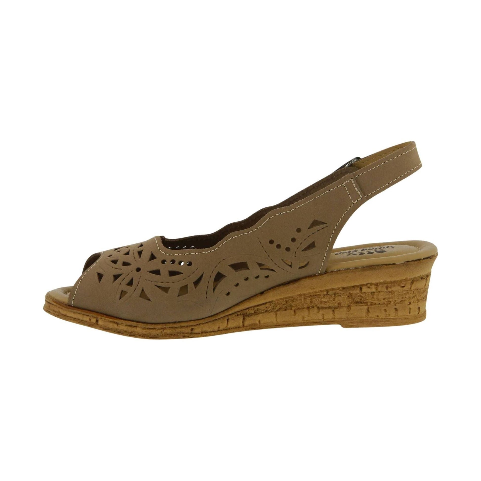 Spring Step Women's Orella Sandals - Beige by Lenny's Shoe & Apparel