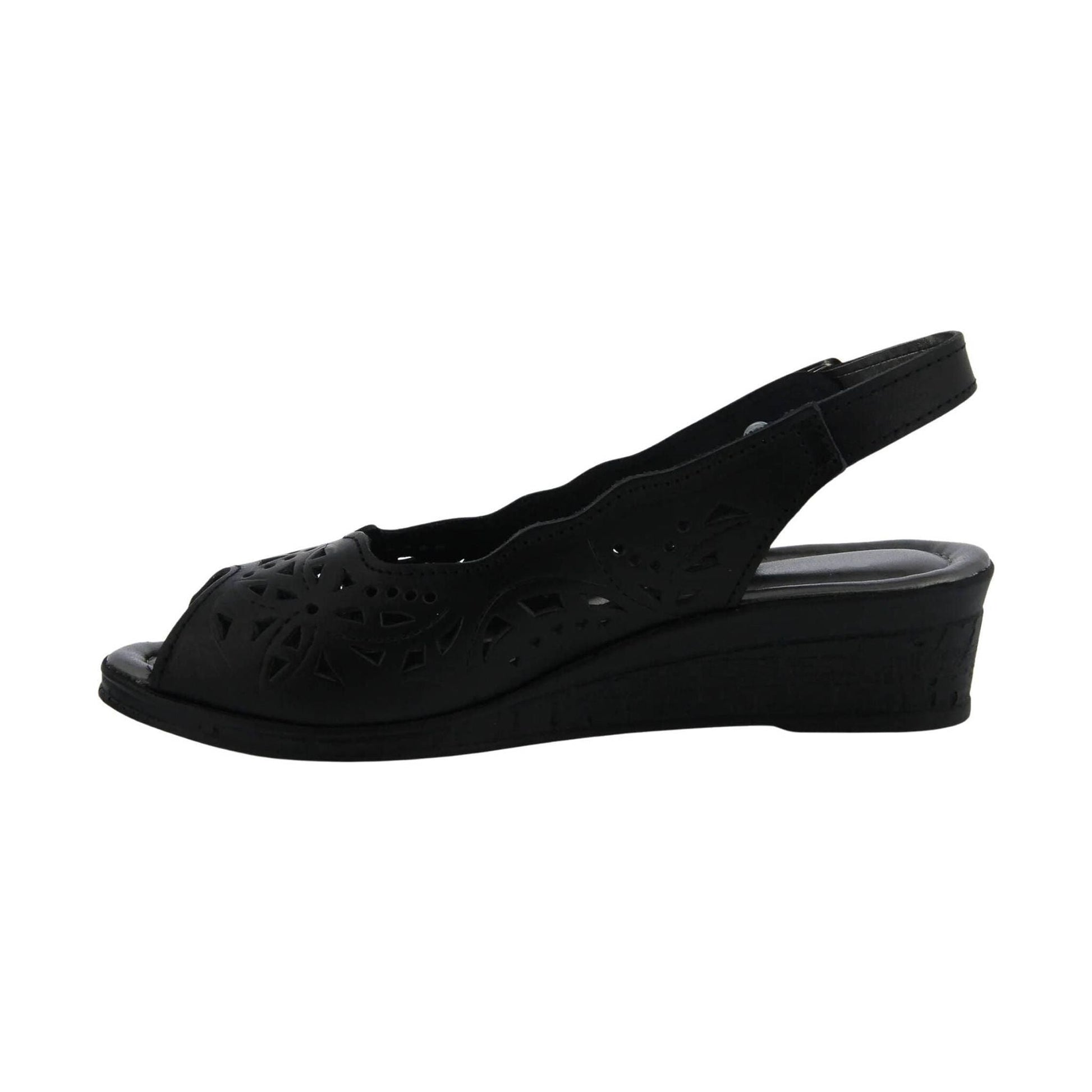 Spring Step Women's Orella Sandals - Black by Lenny's Shoe & Apparel