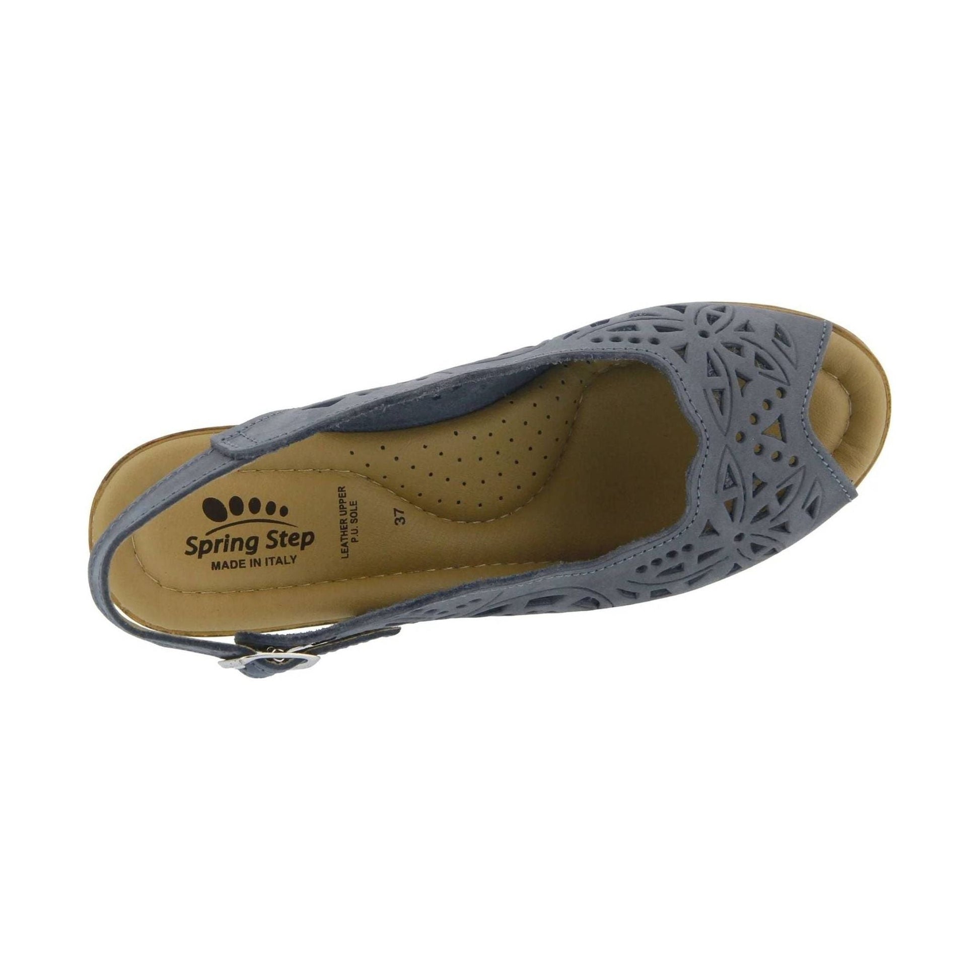 Spring Step Women's Orella Sandals - Blue by Lenny's Shoe & Apparel