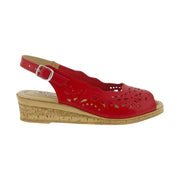 Spring Step Women's Orella Sandals - Red by Lenny's Shoe & Apparel