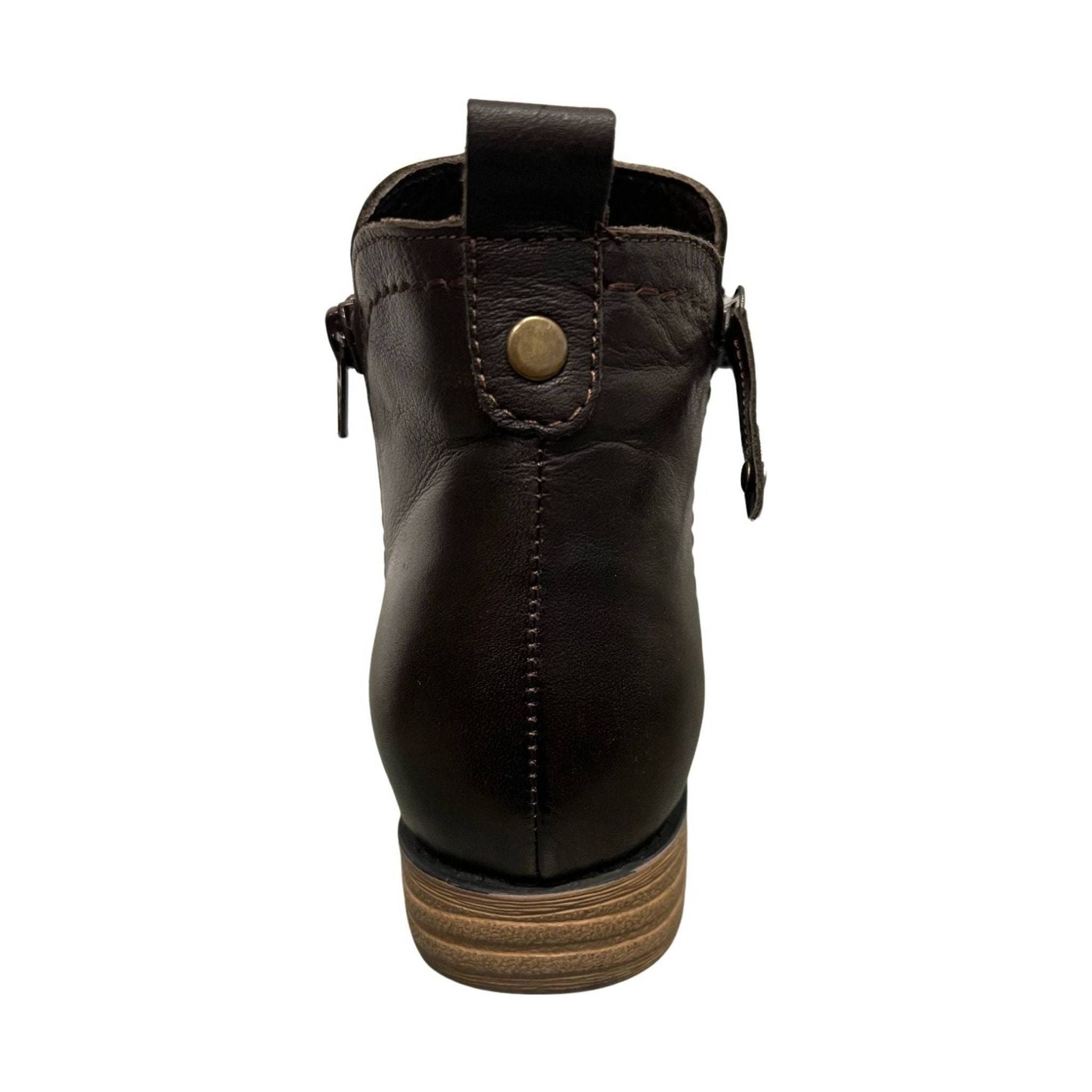 Spring Step Women's Oziel Boots - Dark Brown by Lenny's Shoe & Apparel