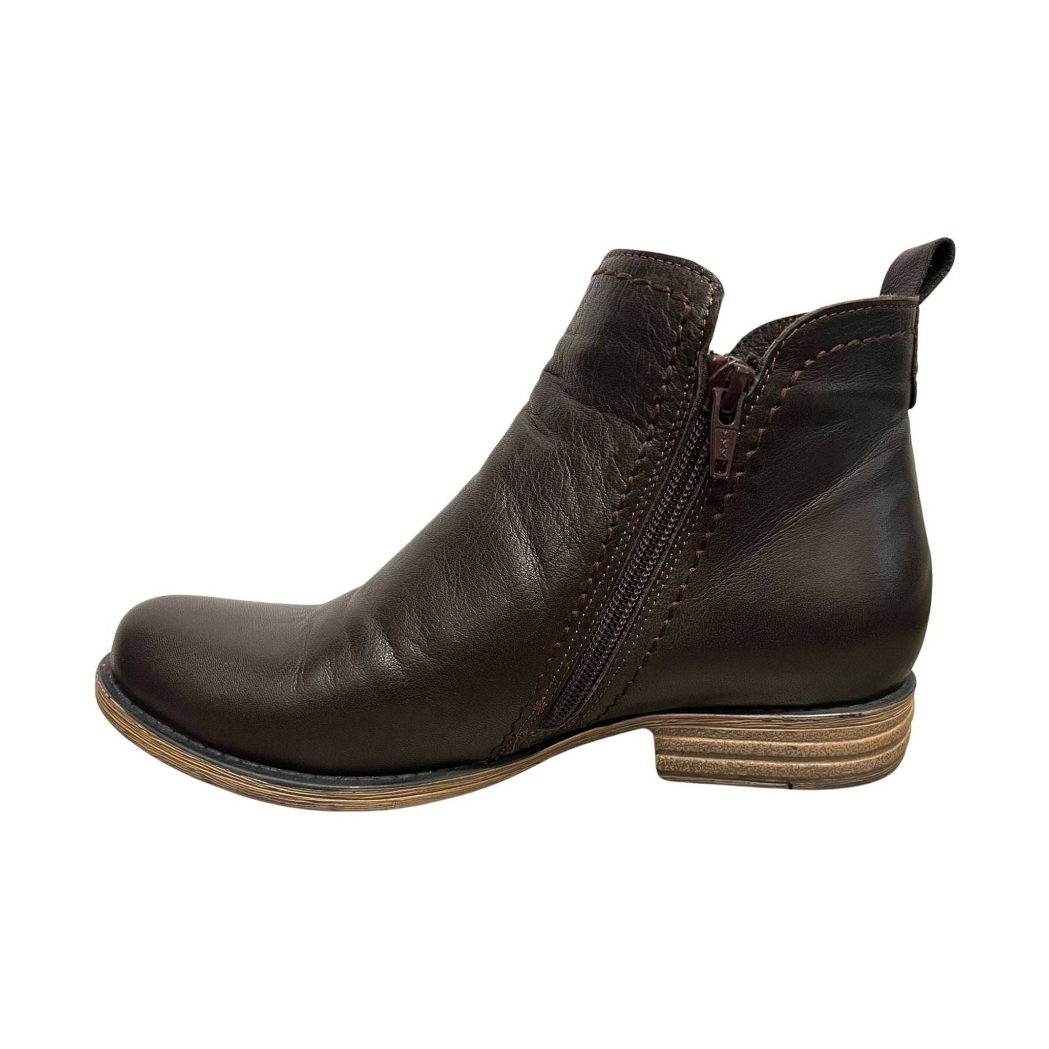 Spring Step Women's Oziel Boots - Dark Brown by Lenny's Shoe & Apparel