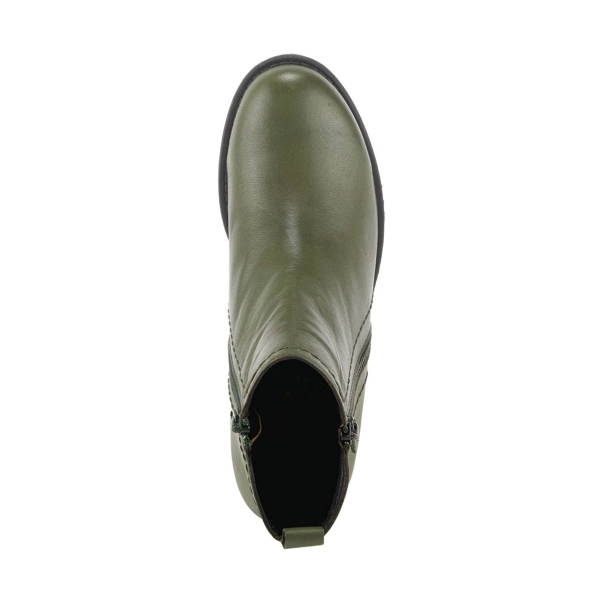 Spring Step Women's Oziel Boots - Olive Green by Lenny's Shoe & Apparel