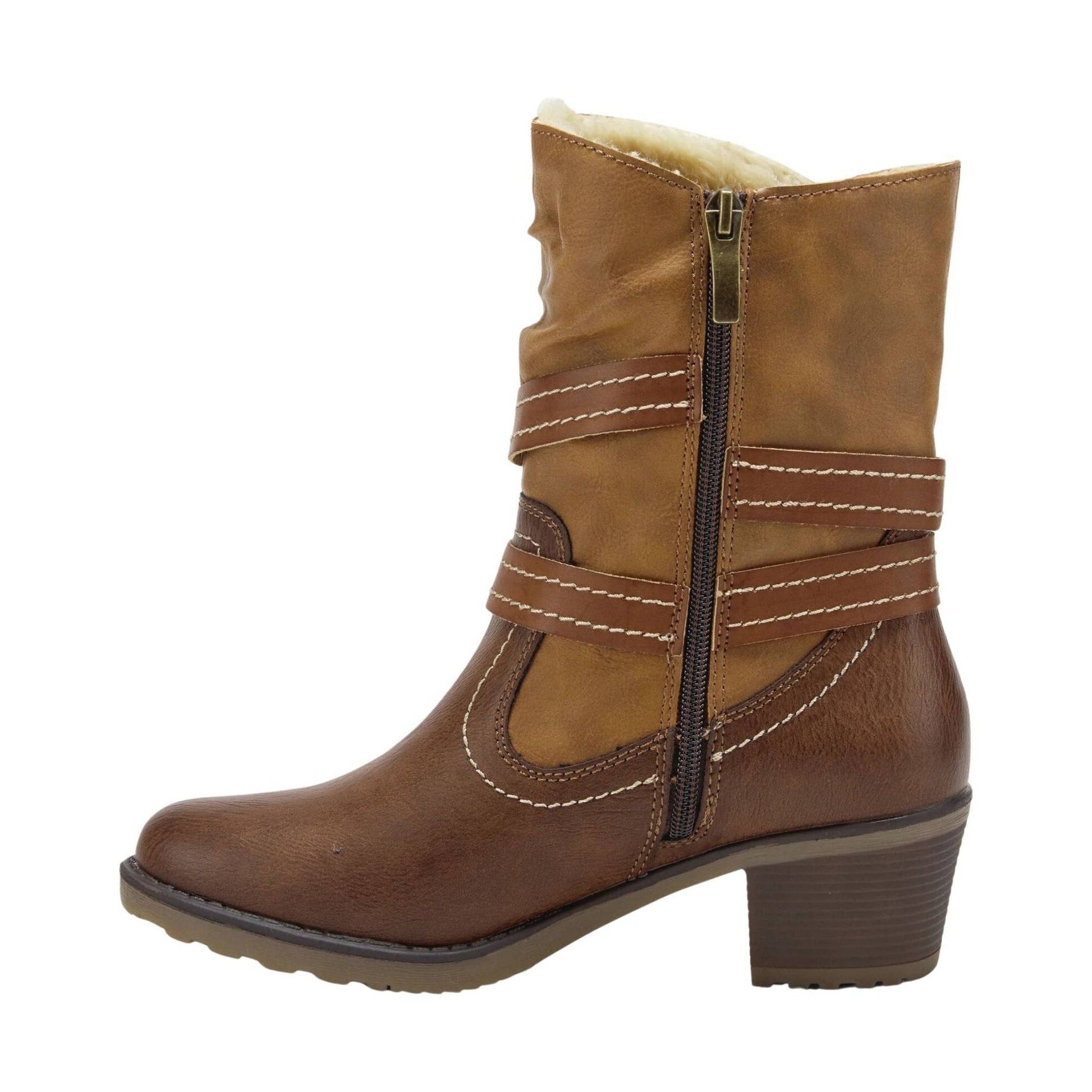 Spring Step Women's Relife Boisa Boots - Medium Brown by Lenny's Shoe & Apparel