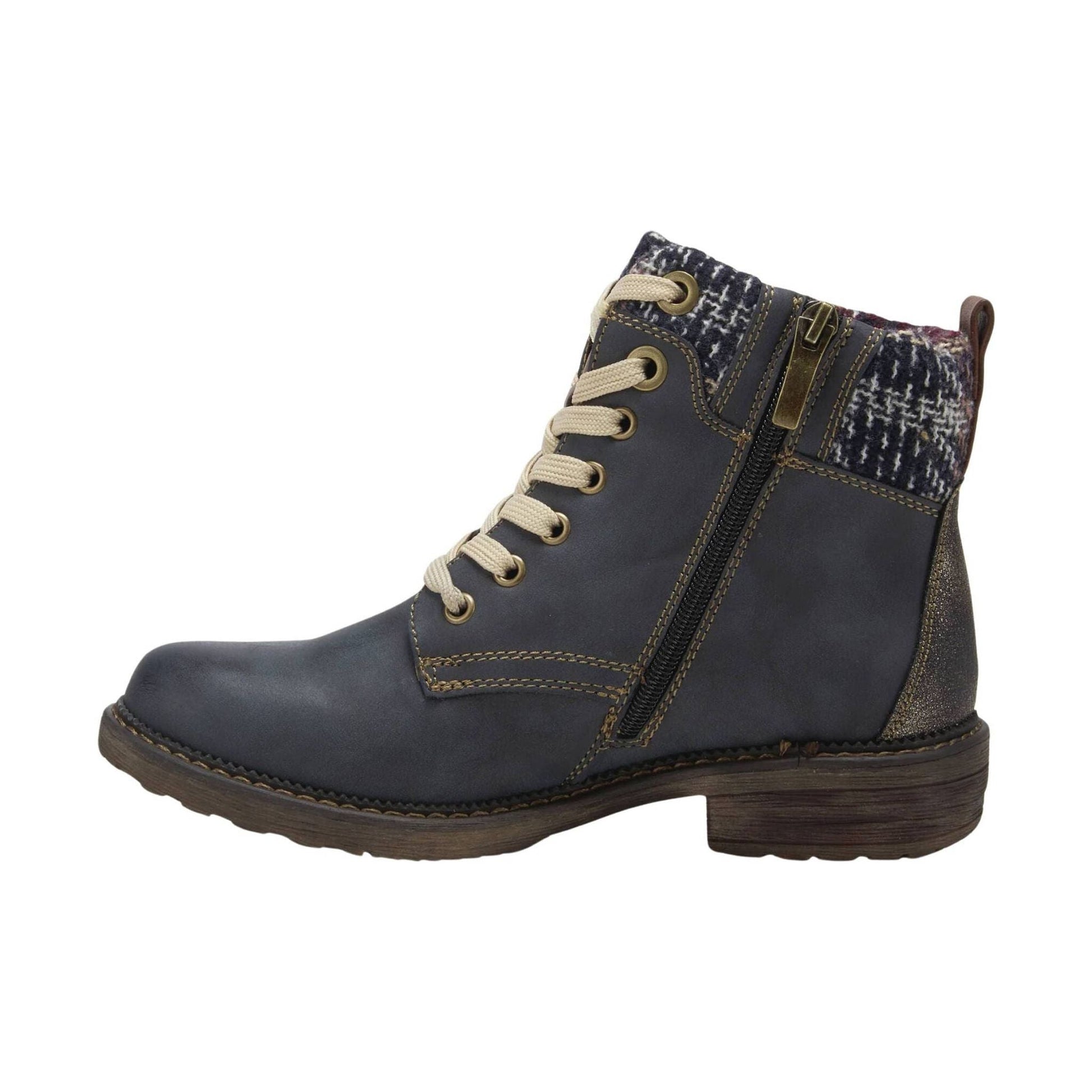 Spring Step Women's Relife Khazera Boots - Navy by Lenny's Shoe & Apparel