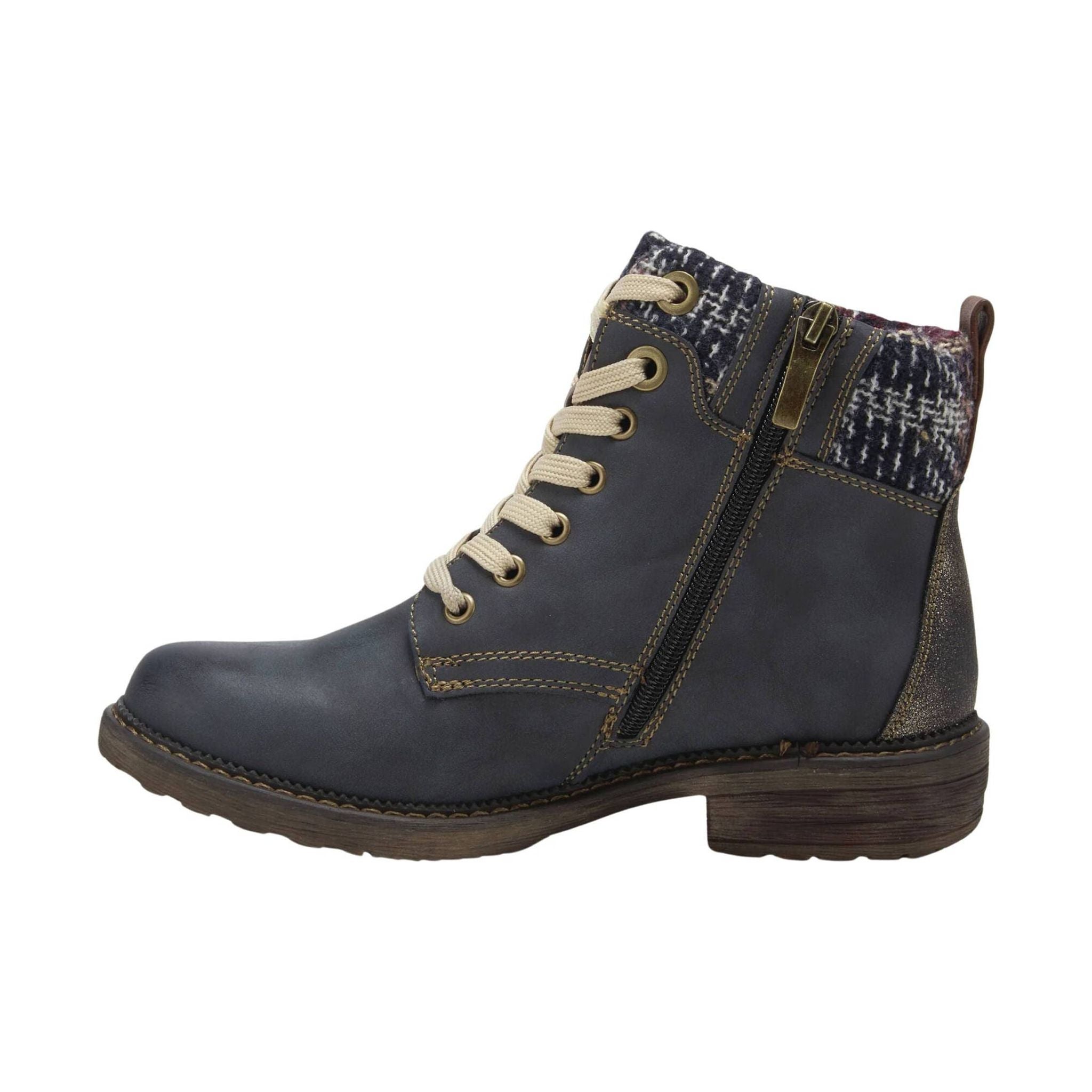 Spring Step Women's Relife Khazera Boots - Navy by Lenny's Shoe & Apparel