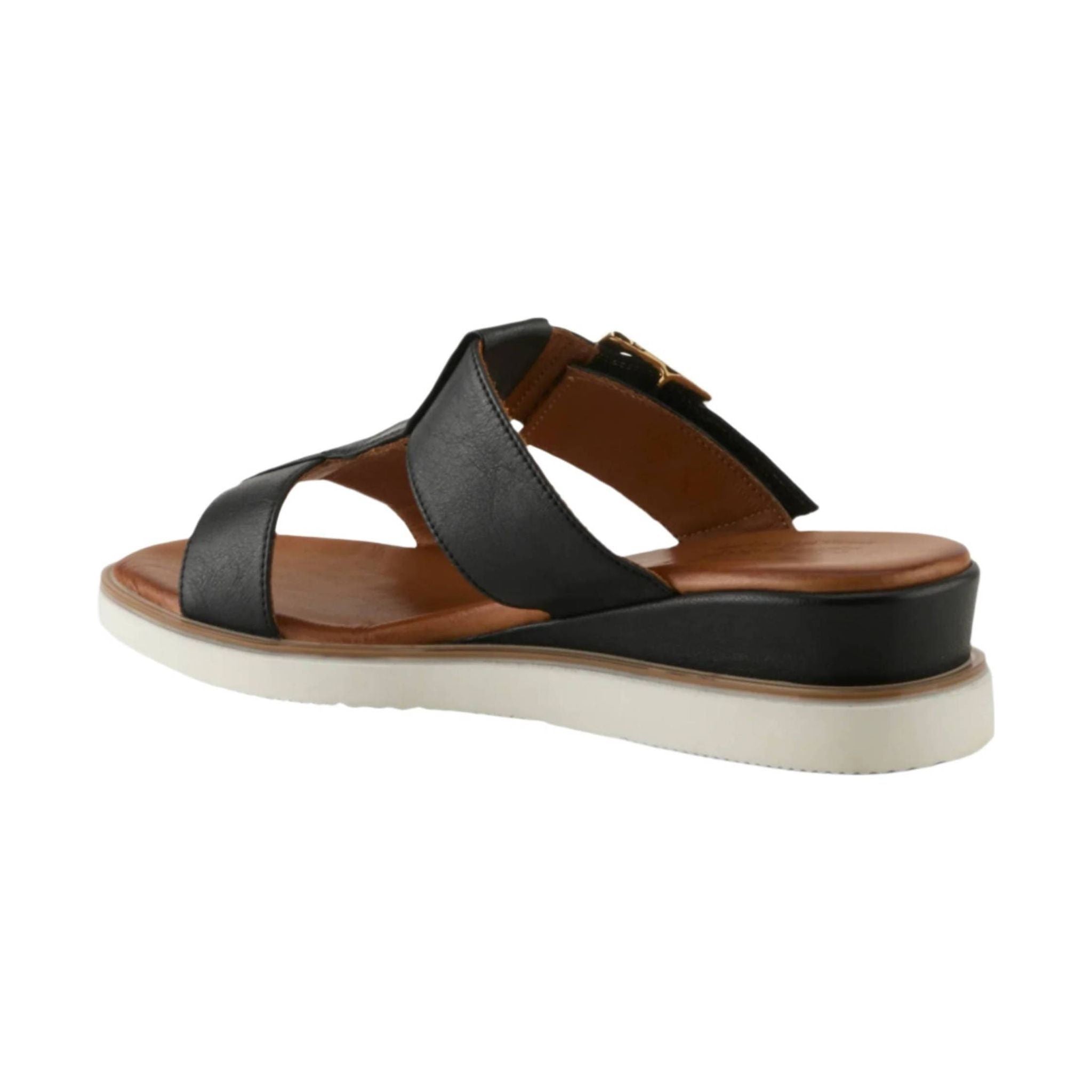 Spring Step Women's Seaport Sandals - Black by Lenny's Shoe & Apparel