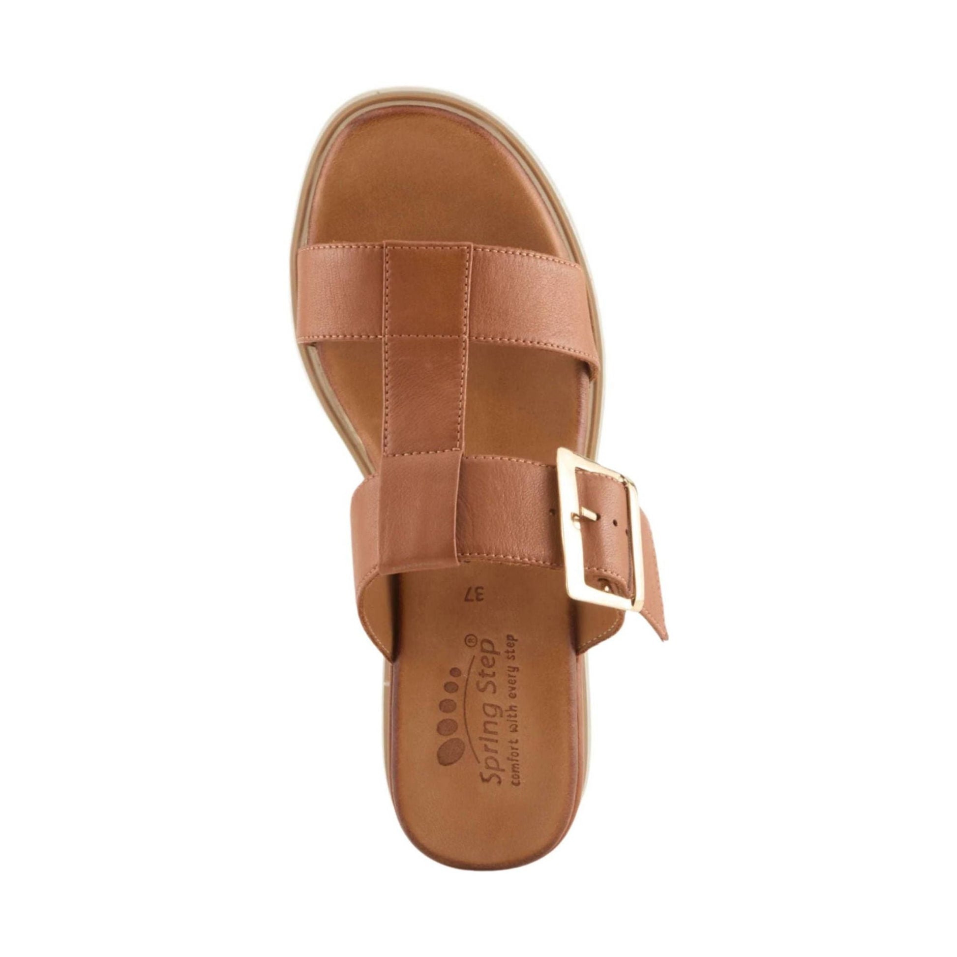 Spring Step Women's Seaport Sandals - Camel by Lenny's Shoe & Apparel