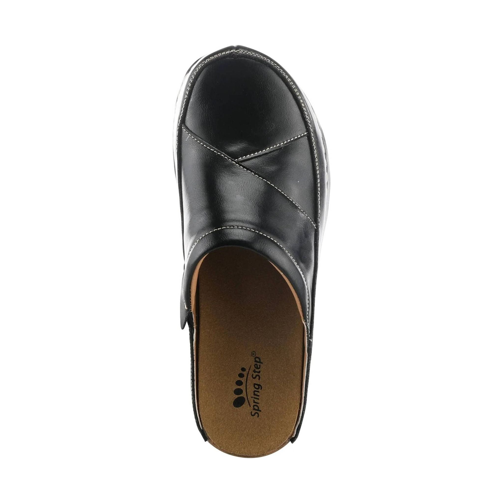 Spring Step Women's Telly Clog - Black by Lenny's Shoe & Apparel