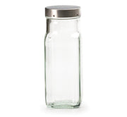 Square Glasss Spice Bottles by Kiss the Cook