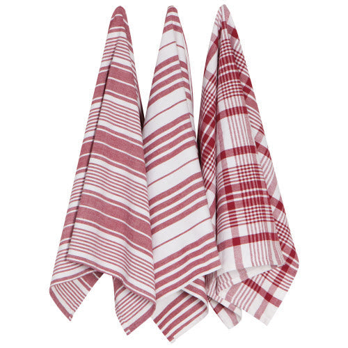 Jumbo Dishtowels Set of 3 by Kiss the Cook