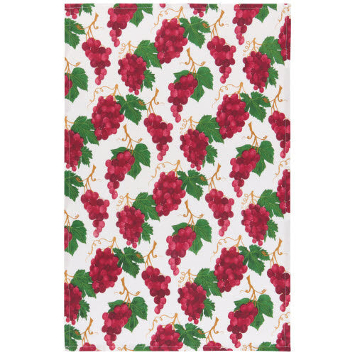 Grapes Dishtowel by Kiss the Cook