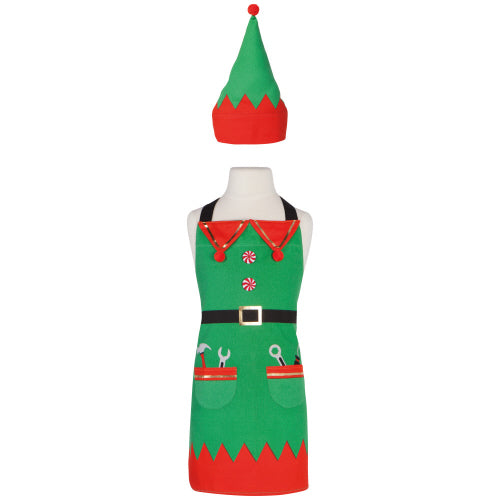 Daydream Kid's Apron and Hat Set by Kiss the Cook