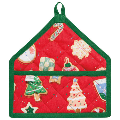 Cookie Exchange Shaped Potholder by Kiss the Cook