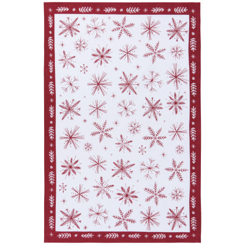 Snowflakes Dishtowel by Kiss the Cook