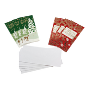 Christmas Money Card Holder - Reindeer/Ivy