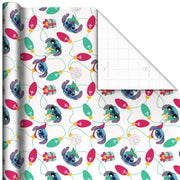 Disney Stitch and Lights Wrapping Paper