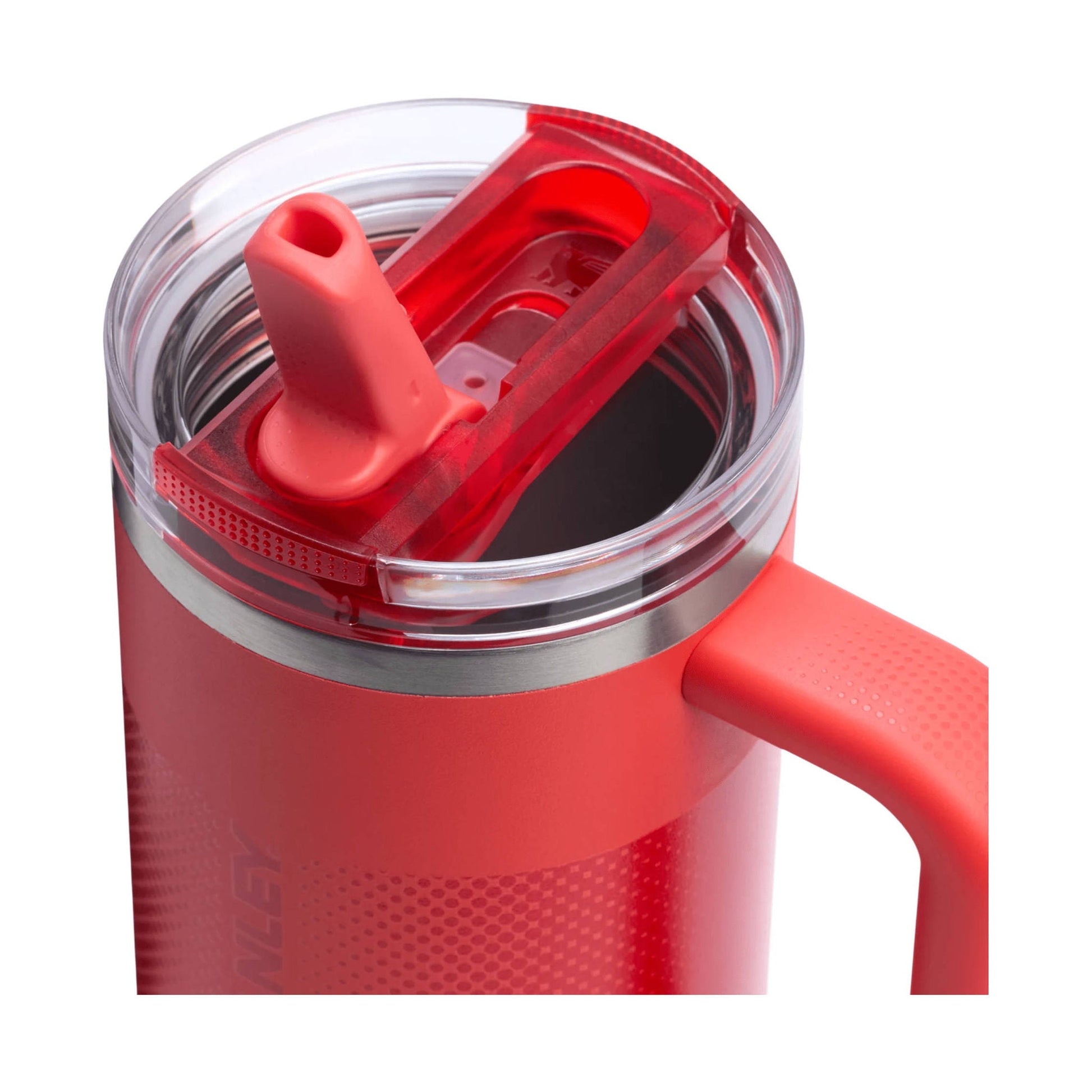 Stanley The Quencher Pro Tour Flip Straw Tumbler 30 oz - Hot Coral Fade by Lenny's Shoe & Apparel