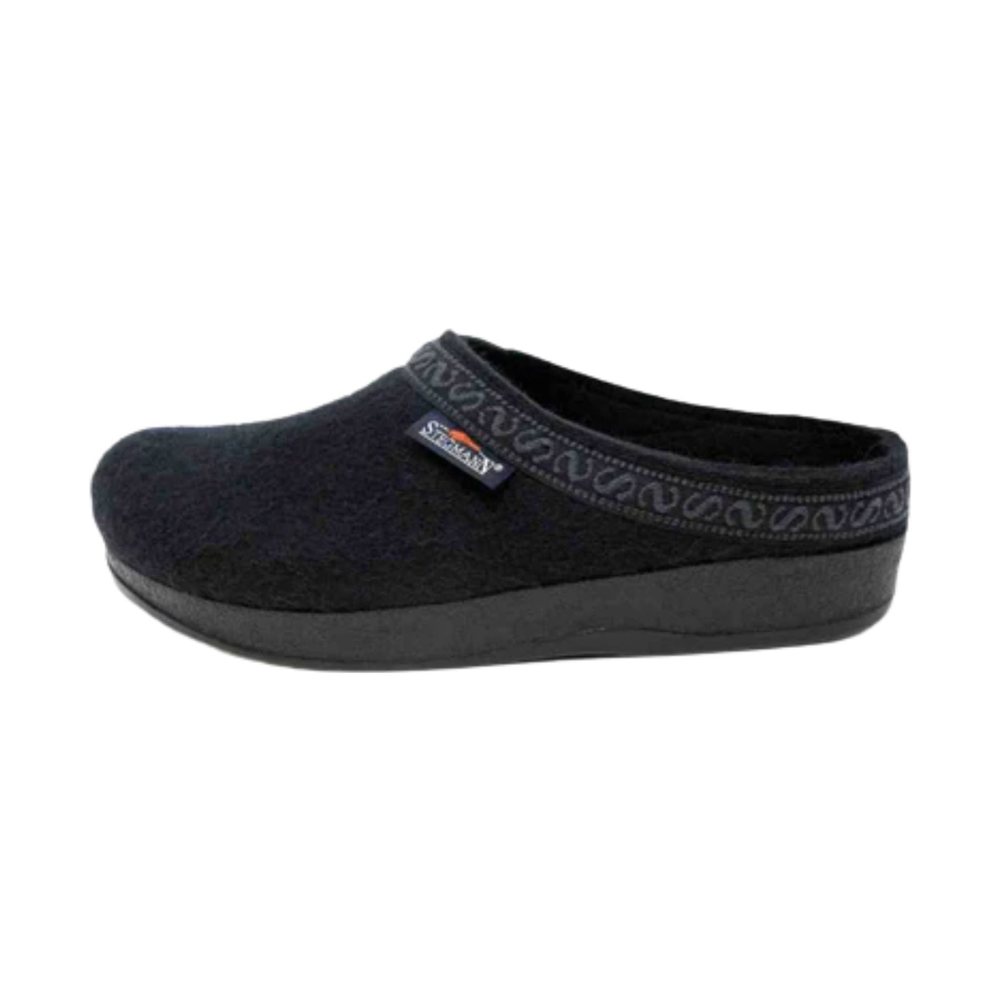 Stegmann Men's WoolFlex Comfort Clog - Black by Lenny's Shoe & Apparel